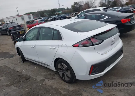 2020 Hyundai Ioniq Hybrid Sel z USA, uszkodzony, nr VIN KMHC85LC4LU206908